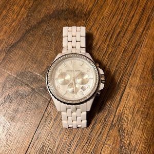 Michael Kors white watch